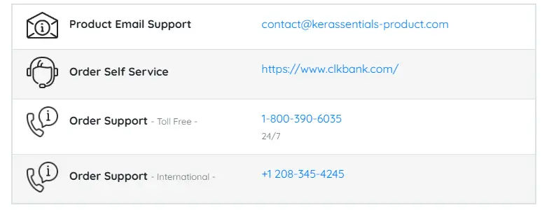 Contact Us Kerassentials